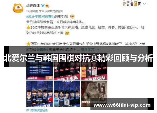 北爱尔兰与韩国围棋对抗赛精彩回顾与分析